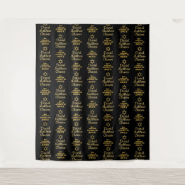 Tapiz Fondo Bar Mitzvah| Banner de paso y repetición