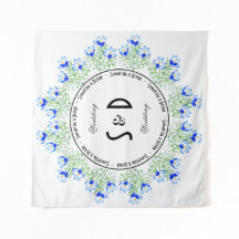 Fondo Boda de Crocus Azul