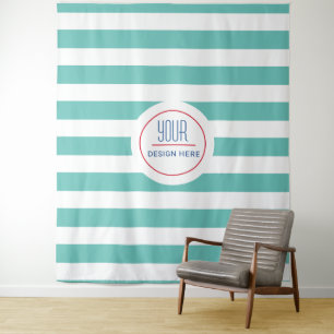 Tapiz Fondo con logotipo personalizado Sencillo y modern