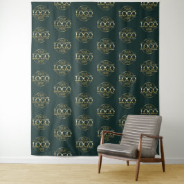 Tapiz Fondo con patrón de logotipo corporativo personali