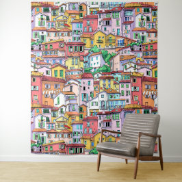 Tapiz Fondo de acuarela moderno para habitación de niños