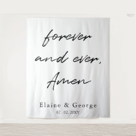 Tapiz Fondo de apoyo fotográfico para siempre y para sie