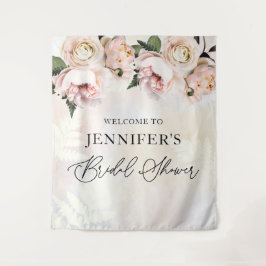 Tapiz Fondo de bienvenida para despedida de soltera flor