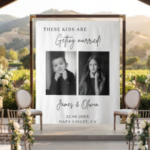 Fondo de Boda Estos Niños Se Casan