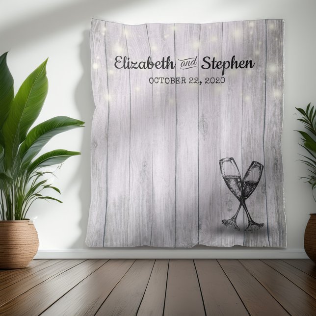 Tapiz Fondo de cabina de fotos de boda copa de champán m (Subido por el creador)