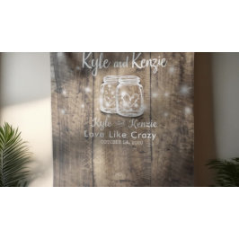 Tapiz Fondo de cabina de fotos de boda Luces de frasco d