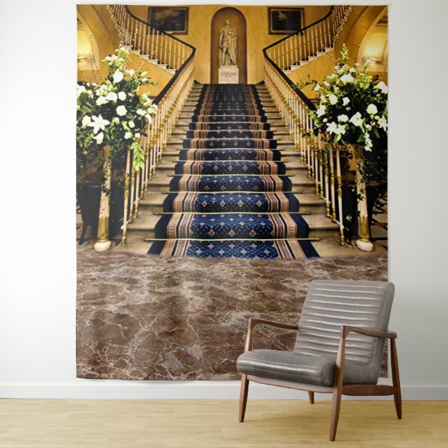 Tapiz Fondo de escalera (In situ)