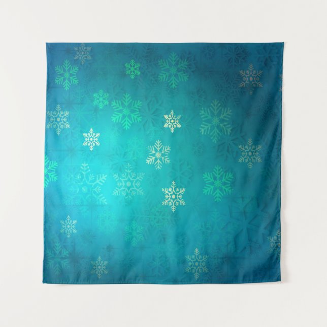 Tapiz fondo de estrella de Navidad (Anverso)