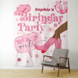 Tapiz Fondo de fiesta de despedida de soltera Last Disco