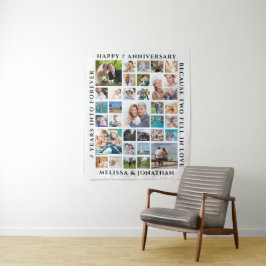 Tapiz Fondo de fiesta para collage de fotos del aniversa