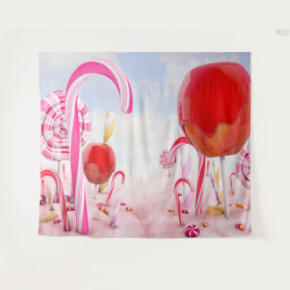 Tapiz Fondo de fiesta para niñas de Candy Land