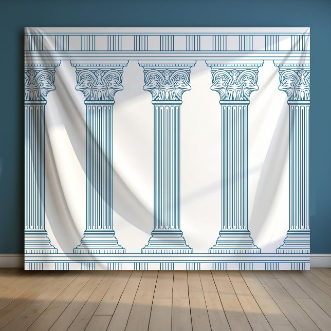 Tapiz Fondo de foto con columnas para fiesta de toga (Subido por el creador)