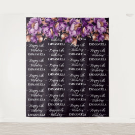 Tapiz Fondo de foto del collage de nombres de cumpleaños