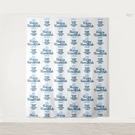 Tapiz Fondo de foto para fiesta de Janucá feliz