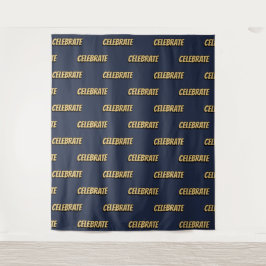 Tapiz Fondo de fotografía de navidad de patrón de cómic 