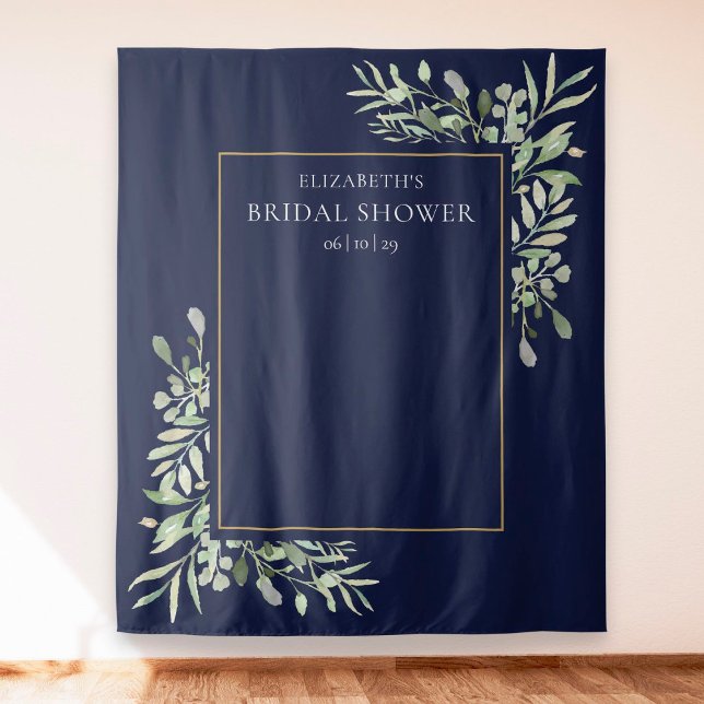 Tapiz Fondo de fotos de despedida de soltera azul marino (Subido por el creador)