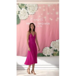 Tapiz Fondo de Fotos para Despedida de Soltera con Flore