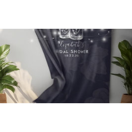 Tapiz Fondo de fotos para despedida de soltera con luces