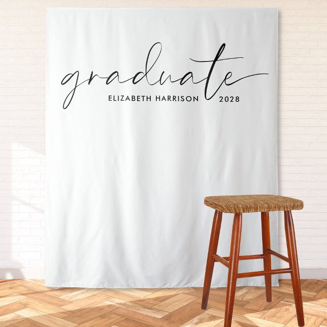 Tapiz Fondo de Graduación de Guión de moda (Subido por el creador)