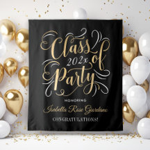 Fondo de graduación de la fiesta de la promoción 2