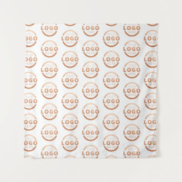 Tapiz Fondo de la conferencia de vídeo comercial con log