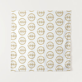 Tapiz Fondo de la conferencia de vídeo comercial con log