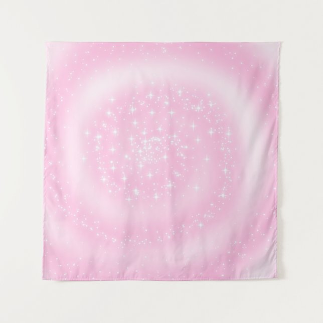 Tapiz Fondo de la estrella del strudel transparente (Anverso)