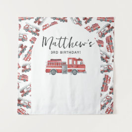 Tapiz Fondo de la fiesta de cumpleaños del motor de bomb