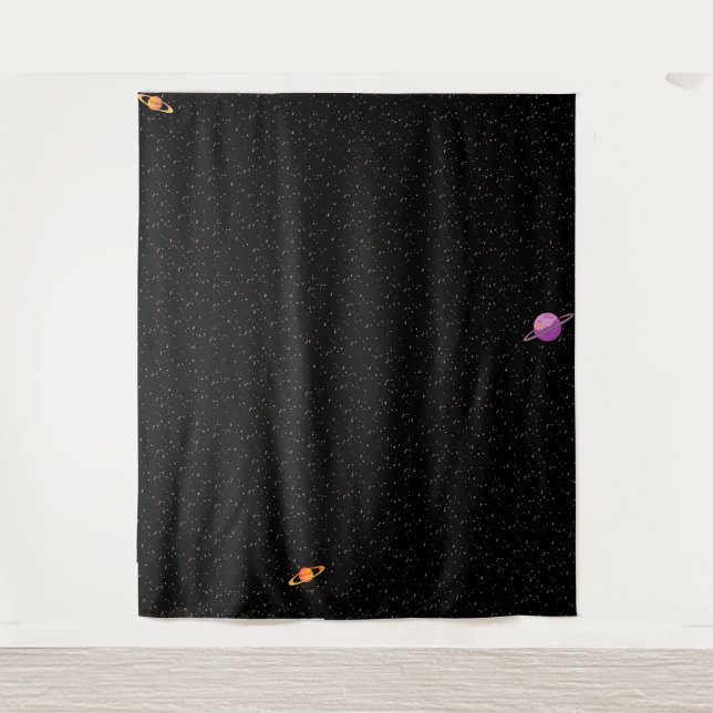 Tapiz Fondo de la Galaxia Oscura (Anverso)