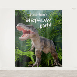 Tapiz Fondo de los DÍAS de NACIMIENTO de Dinosaur Boy