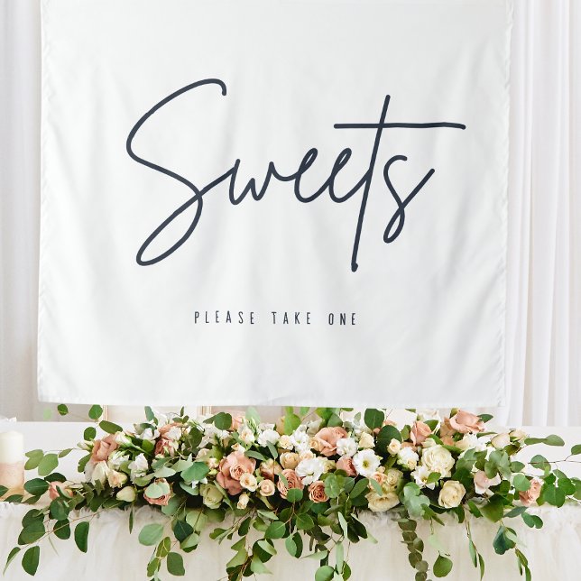 Tapiz Fondo de mesa de dulces Toma uno Postre Boda (Sweets Table Backdrop Take One Dessert Wedding
)