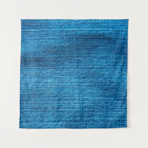 Tapiz fondo de mezclilla azul utilizado como telón de fo