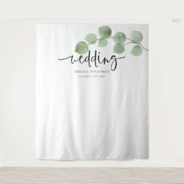 Tapiz Fondo de pantalla para fotos de boda con nombres d