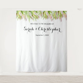 Tapiz Fondo de pantalla personalizado para boda | Tulipa