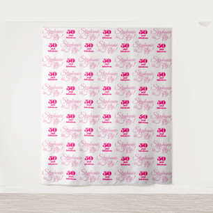 Tapiz Fondo de Paso y Repetición para Fiesta *50 y Fabul
