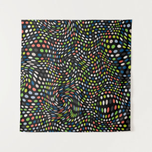 Tapiz Fondo de puntos pequeños de color. Los círculos se