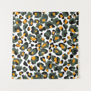 Tapiz Fondo de textura de impresión de leopardo