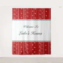 Fondo del patrón palestino Henna Photoboth