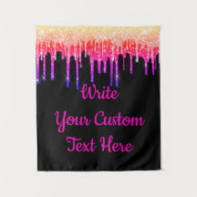 Fondo divertido de arcoíris brillante para cabina 