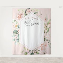 Tapiz Fondo elegante rosa chic floral para despedida de 