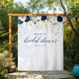 Tapiz Fondo Floral Bridal Shower