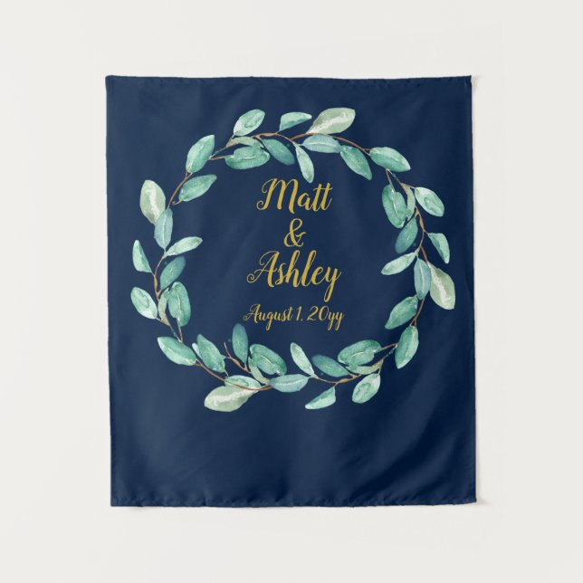 Tapiz Fondo fotográfico boda Rústica de la vegetación Pr (Anverso)