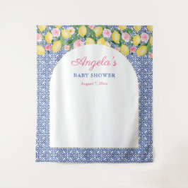 Tapiz Fondo fotográfico de Arch Positano Lemons para Bab