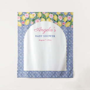 Tapiz Fondo fotográfico de Arch Positano Lemons para Bab