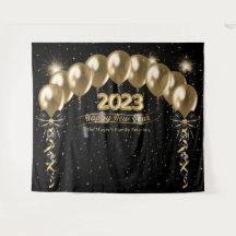 Fondo fotográfico de Reunión de Familia de Año Nue