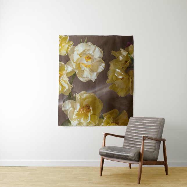 Tapiz Fondo fotográfico de tulipán suave (In situ)