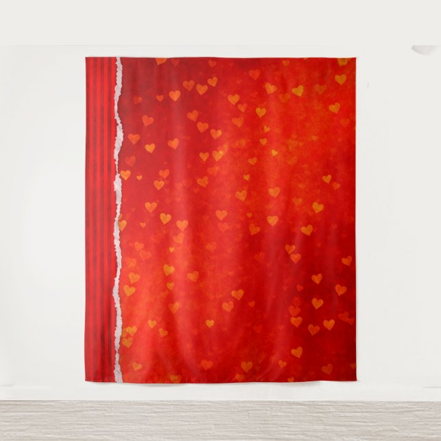 Tapiz Fondo fotográfico del El día de San Valentín del c (Anverso)