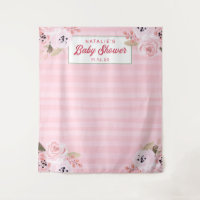 Fondo fotográfico floral rosa coral chic