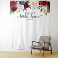 Fondo fotográfico para despedida de soltera floral