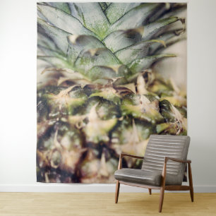 Tapiz Fondo fotográfico tropical de piña